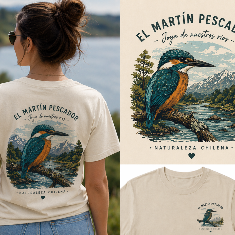 Polera Martín Pescador