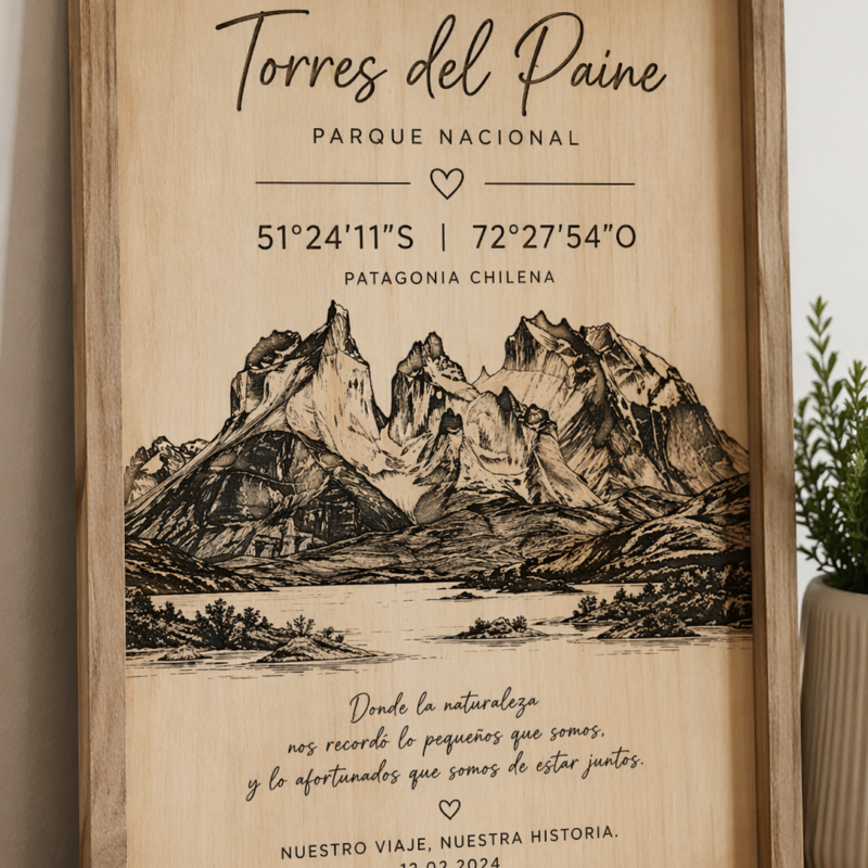 Cuadro Torres del Paine
